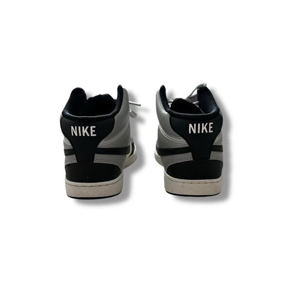 Nike x Court Vision Mid Grey Black White Leather Men\'s DN3577-002 Size 11 main image 4